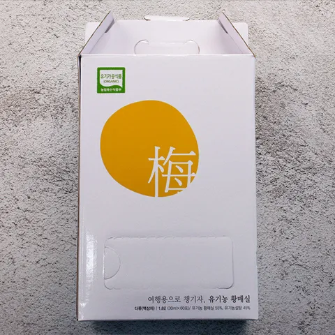 3년숙성 유기농 황매실 스틱 실속형 선물세트(30mlX60포) 매실액기스 매실청