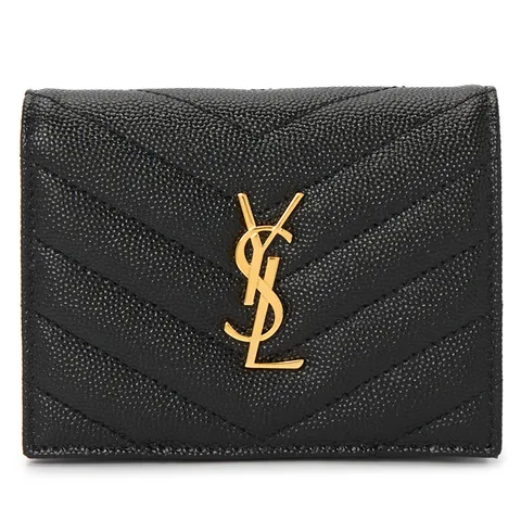 생로랑 카산드라 마틀라세 여성 카드지갑 668290 BOWA1 1000