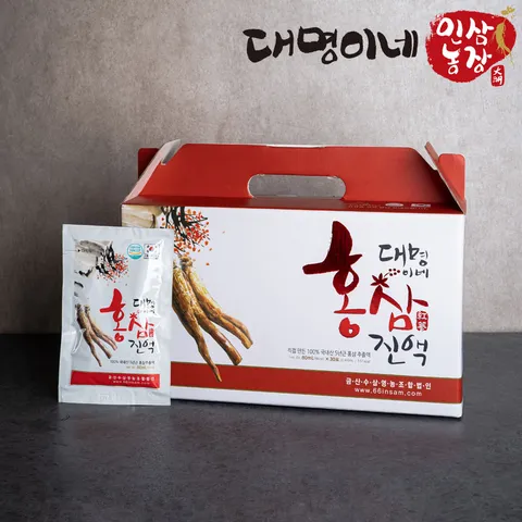 [대명이네 인삼농장] 대명이네 홍삼진액 80mL x 30포