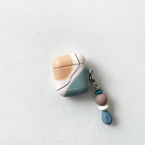 [꾸비올로] 에어팟 케이스 (1 2 호환) Mandarine farm (Airpods 1 2 Hard)