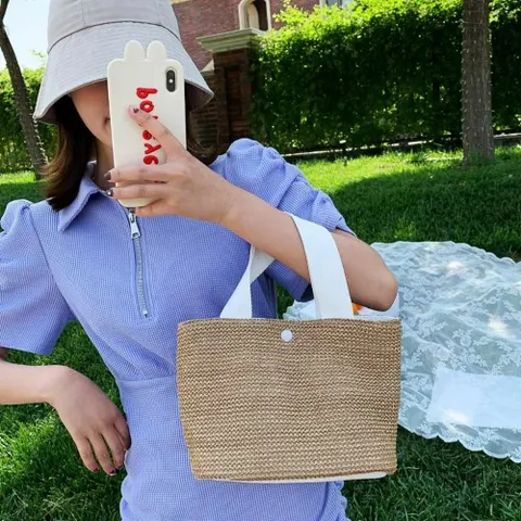 라탄 편한 토트백