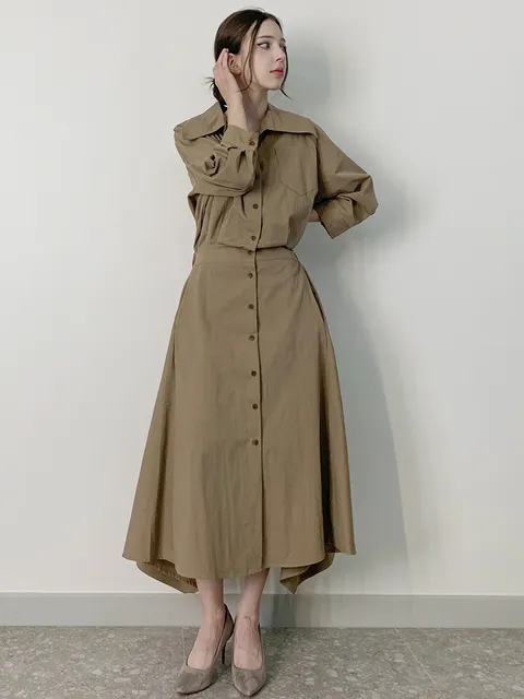 [현대백화점] [파슨스] 나그랑 언발란스 카라원피스 [MSPR9OP03] +할인쿠폰