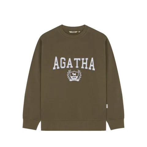 [아가타] 컬리지 맨투맨(AGT147-106_KH) +할인쿠폰