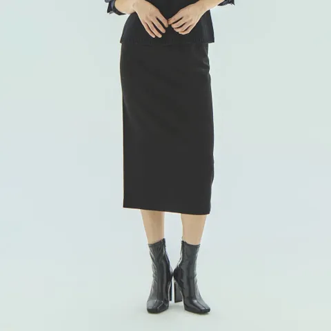 [최초가 79000원] 세컨스킨 와플조직 H라인 스커트