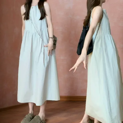 여성 데님 스타일의 롱한 기장 스타일의 원피스 +할인쿠폰