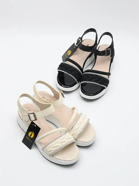 여성용 반짝이 스트랩 케쥬얼 여름샌들 굽5cm +할인쿠폰