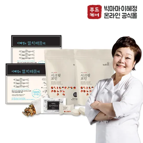 빅마마 이혜정의 멸치 해물 다시팩 3팩 (15g x 30개)