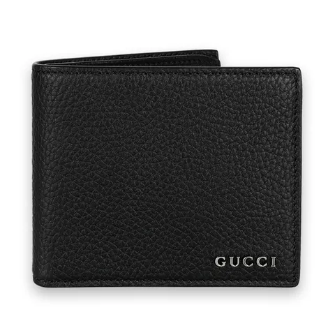 [구찌] 남성 레터링 로고 레더 반지갑(블랙) 771148 AABXM 1000 +할인쿠폰