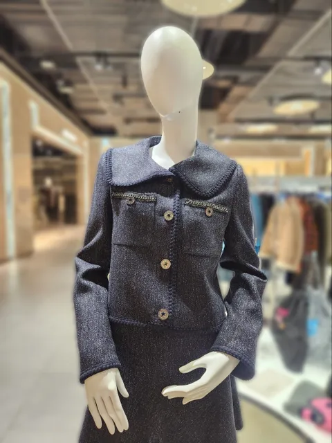 [현대백화점] [SJYP] PW2F0WJC100W 세일러 칼라 크롭 자켓 +할인쿠폰