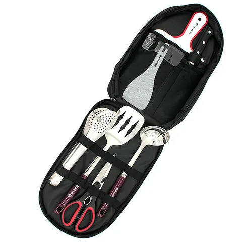 Campingmoon 캠핑 블랙 키친툴 풀세트