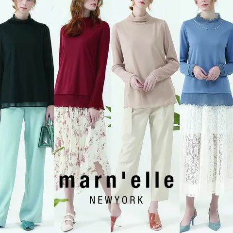 [Marnelle Newyork] 마넬뉴욕 플리츠 메탈 블라우스 4종 +할인쿠폰