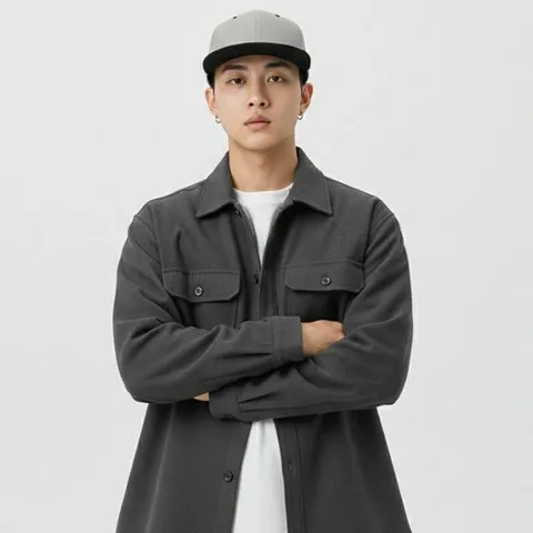 [하프클럽/옷자락]남자 베이직 무지 여름 스냅 일자 10컬러 모자