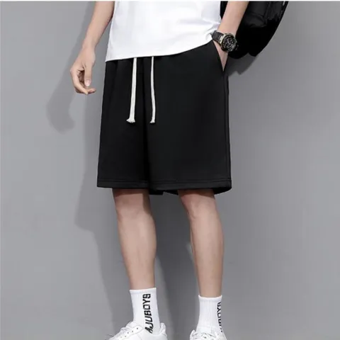 반바지 숏팬츠 여름 5부 루즈핏 허리밴딩 캐주얼 데일리 팬츠 남성 +할인쿠폰