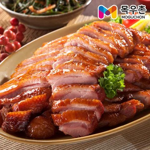 [목우촌]허브갈릭 훈제오리 슬라이스 210g ×6팩소스 3봉