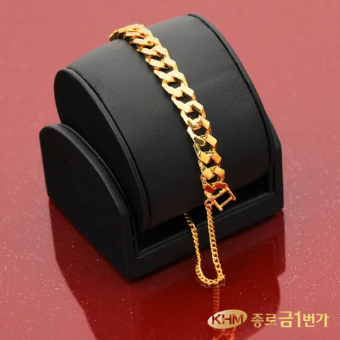 [종로금1번가]남자팔찌 순금24K 주얼리 18.75g 팔각체인 무료배송