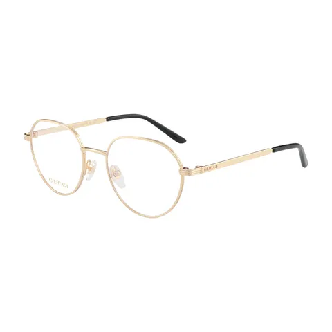 (국내당일출고) [구찌] 명품 안경테 GG1458O 001 라운드 메탈 남자 여자 안경 +할인쿠폰