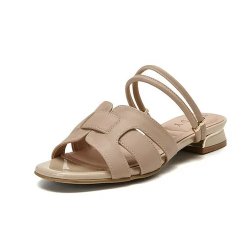 [현대백화점] 여성 투웨이 샌들  (굽 2CM) 722085_C-1101 베이지 +할인쿠폰 +사은품(사은품증정(부직포,구두헤라,쿠션패드))