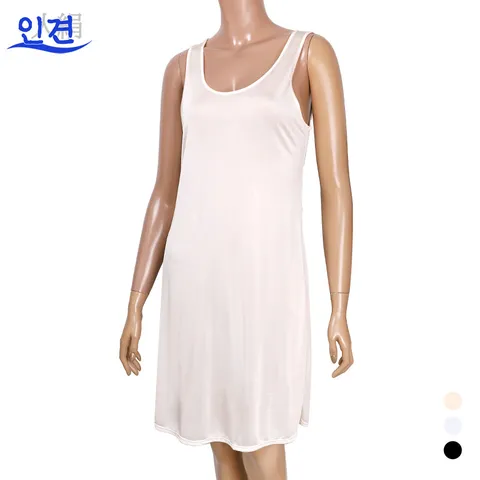 [바풀] SB PR 18617 인견 속치마 어깨 원피스 슬립