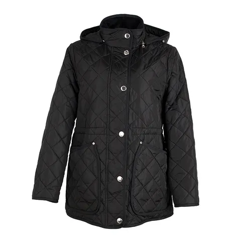 버버리 여성 다이아몬드 퀼팅 자켓 ROXBUGH 8070967 (BLACK)