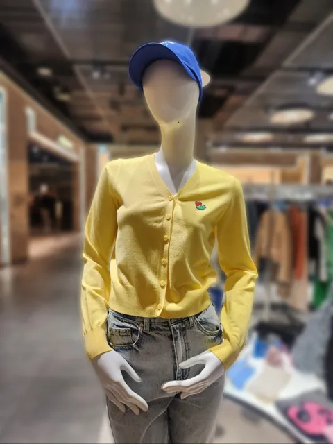 [현대백화점] [SJYP] PW2F1KCDE06W 에센셜 디노 패치 니트 가디건 +할인쿠폰