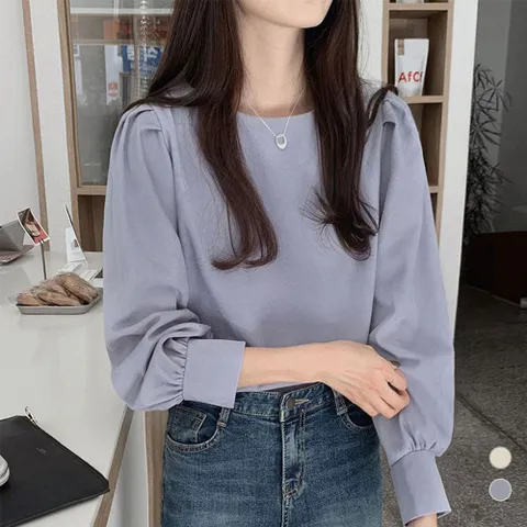 블라우스 셔츠 브라우스 남방 여성 핀턱 데일리룩 봄 가을 여자