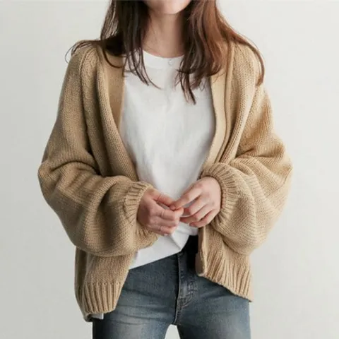 가디건 카디건 CD 여성 숏 다양한 패션 코디 데일리 3색