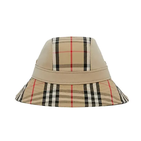 버버리 빈티지 체크 패널 버킷햇 8057384 B1677 HONEY BEIGE [BUH015]