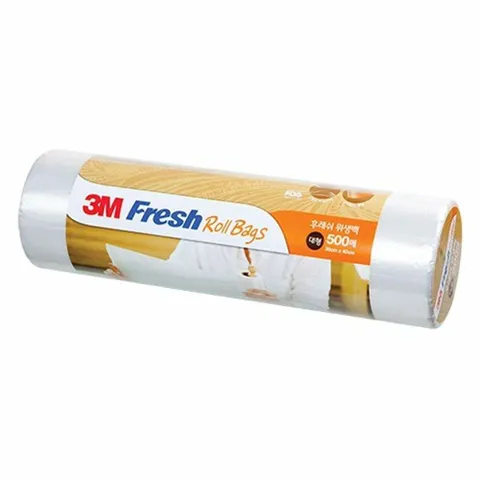 3M CIV922Y3 위생백 비닐롤백(대) 500매 대용량 일회용 롤팩