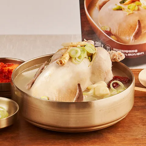 [사대부집곳간] 전통 녹두 삼계탕 1.2kg X 8팩 +무이자3개월