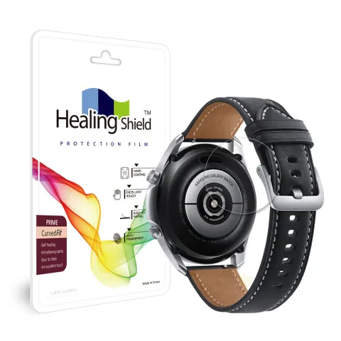갤럭시워치3 45mm 프라임 고광택 심박센서필름 2매