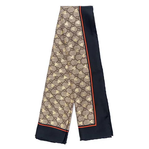 [GUCCI] 구찌 GG 벌 실크 스카프 499130-3G001-1074 +무이자3개월