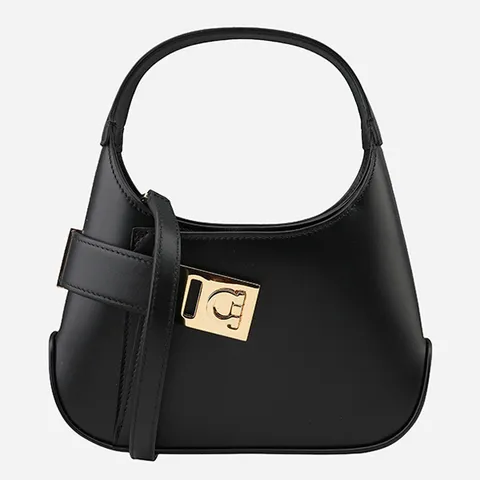 [비밀상점] [런칭가 150만원] [페라가모] 간치니 미니 토트백 블랙 215943 