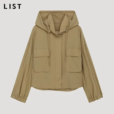 [본사직영] 리스트 신상 패치 포켓 스트링 점퍼_TWWJPP62020_DB +할인쿠폰