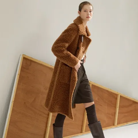 [최초 가격인하] 리오벨 25 FW 호주산 양모 100% 더블 버튼 롱코트 - 현대Hmall