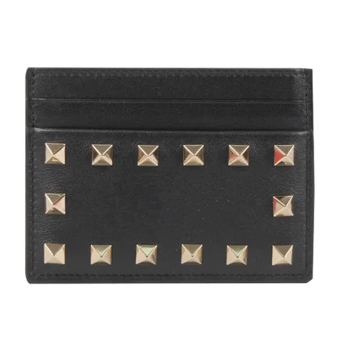 [발렌티노] 락스터드 카드지갑 블랙 P0486-BOL-0NO