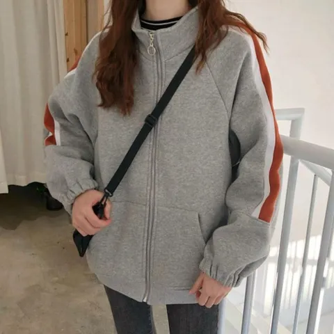 바람막이 봄점퍼 자켓 아우터 데일리 스포티 집업 점퍼 SNY0002 롱