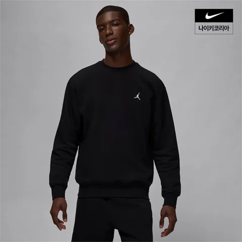[ 나이키코리아공식][나이키] 조던 브루클린 플리스 남성 크루넥 스웻셔츠 FV7293-010 +할인쿠폰