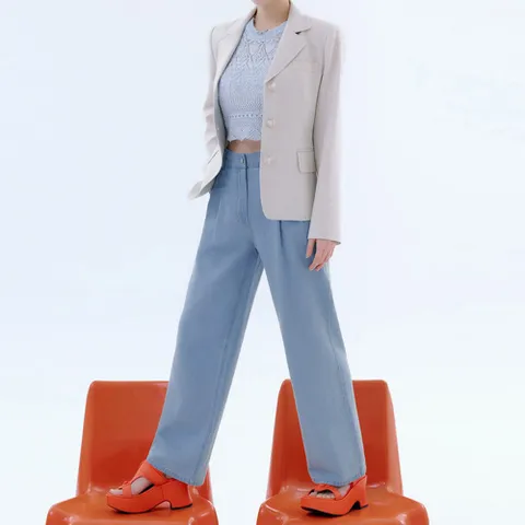 더엣지 인디고 데님 팬츠 WYDP3G01 +할인쿠폰