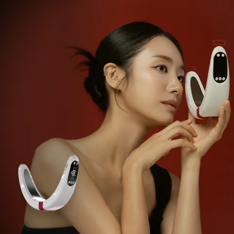 [무케] 뷰앤디_앤모드 프로 EMS+LED 마사지기 브이라인 괄사 리프팅 홈케어