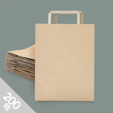 아트박스/프롬앤투 [대량구매] 데일리 크라프트 쇼핑백(소) 200매