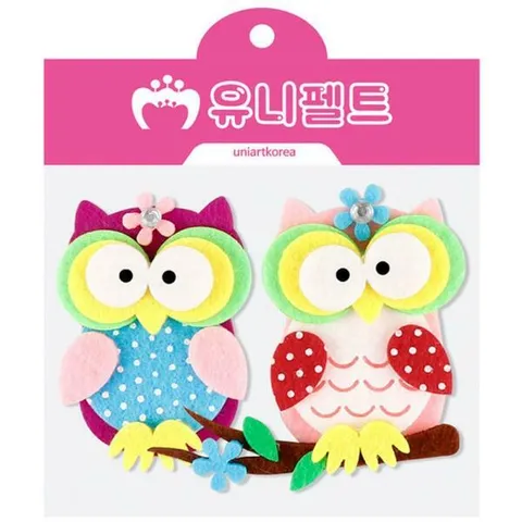 아트박스/에이치플러스몰 유니아트 펠트 부엉이 신형[WD5EDE9] +할인쿠폰