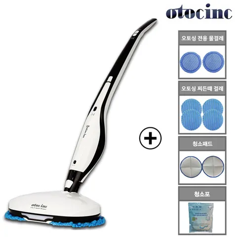 [오토싱] 4in1 스마트 무선 물걸레청소기 OTC-6000VM (다양한걸레구성)