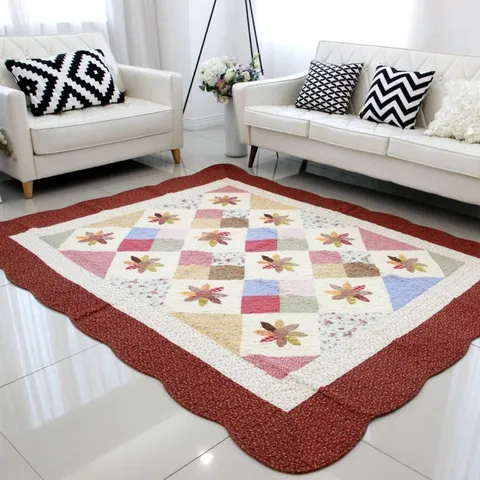 [리앤데코]순면 다이플라워 점보형