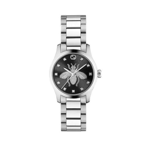 구찌 YA1265024 G타임리스 여성 메탈 쿼츠 27mm