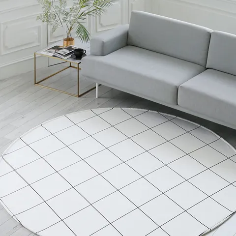 [바이빔]카로 라인 면 러그[원-100]