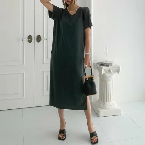 아이우먼 써머브이쿨감롱원피스 KDP750M307 빅사이즈