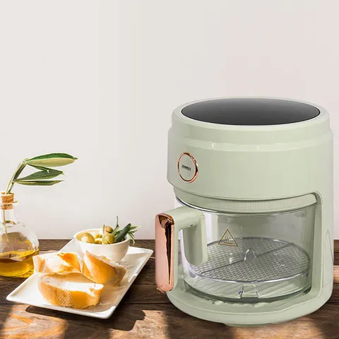 유리 에어프라이어 소형 3.5리터 미니 글라스 에어후라이기 AF649