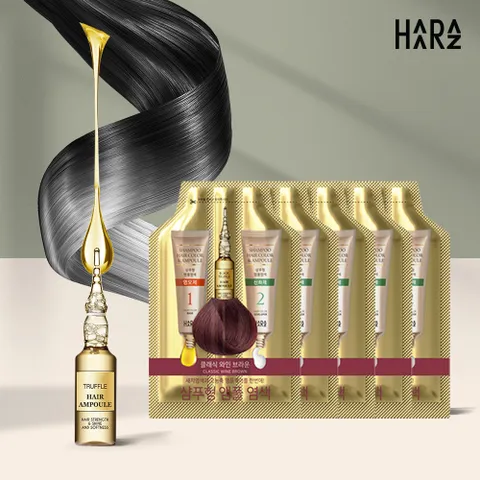 하라즈 샴푸형 앰플 염색 염색제 5팩 - 현대Hmall