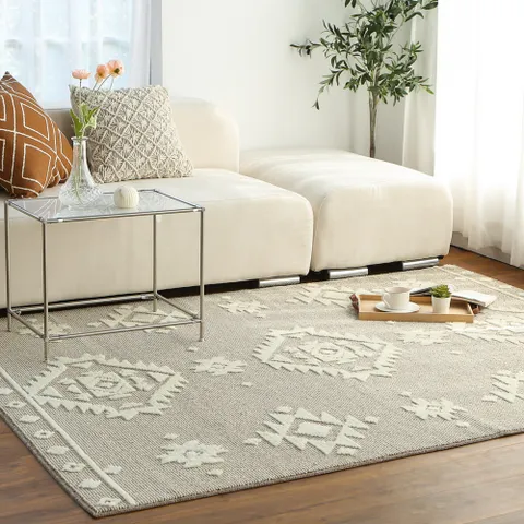 아망떼 아벨에스닉 사이잘룩 러그100x150