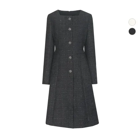 여성 에일리 겨울 트위드 원피스 +할인쿠폰